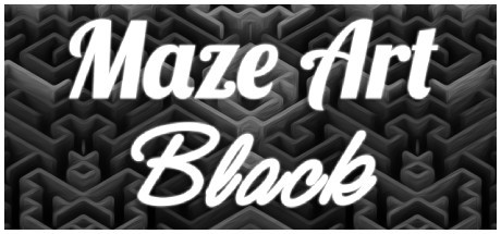 Maze Art: Black